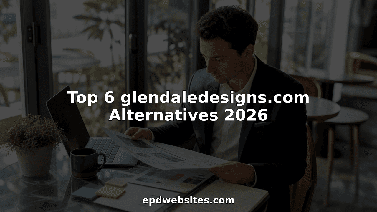 Top 6 glendaledesigns.com Alternatives 2026